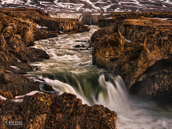 Below Godafoss